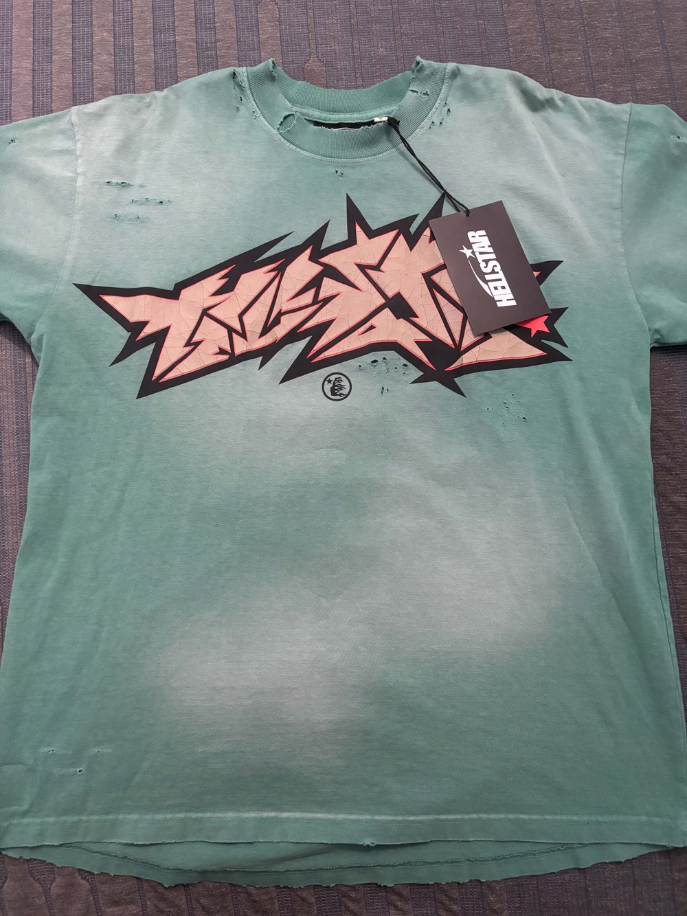 Hellstar Crack Print Tee